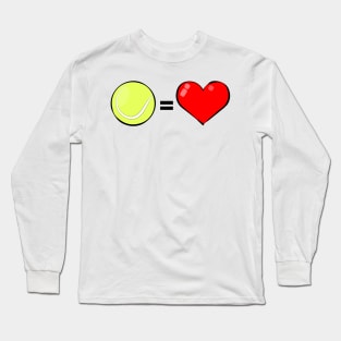 Tennis Is Love Long Sleeve T-Shirt